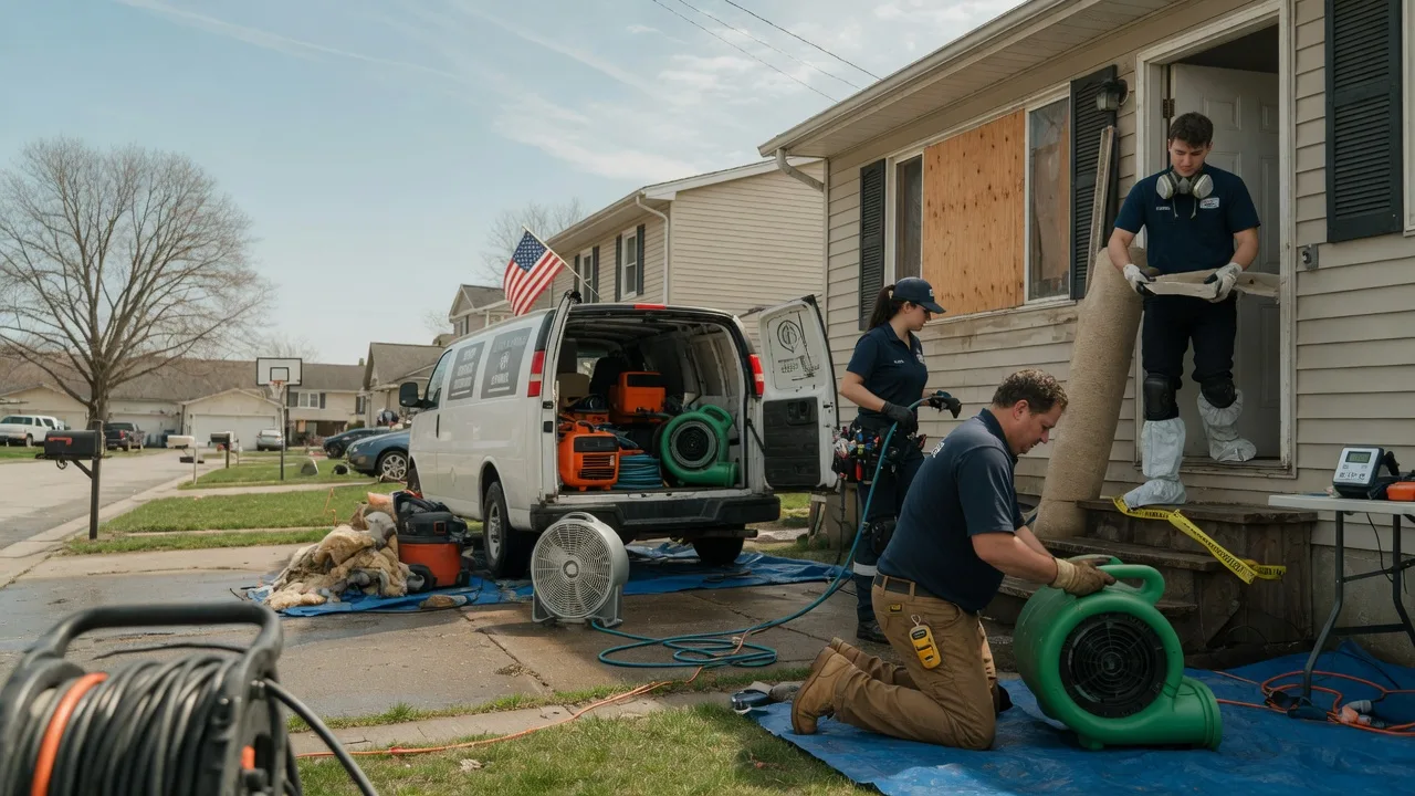 Water Damage Restoration in Titusville, NJ near me
